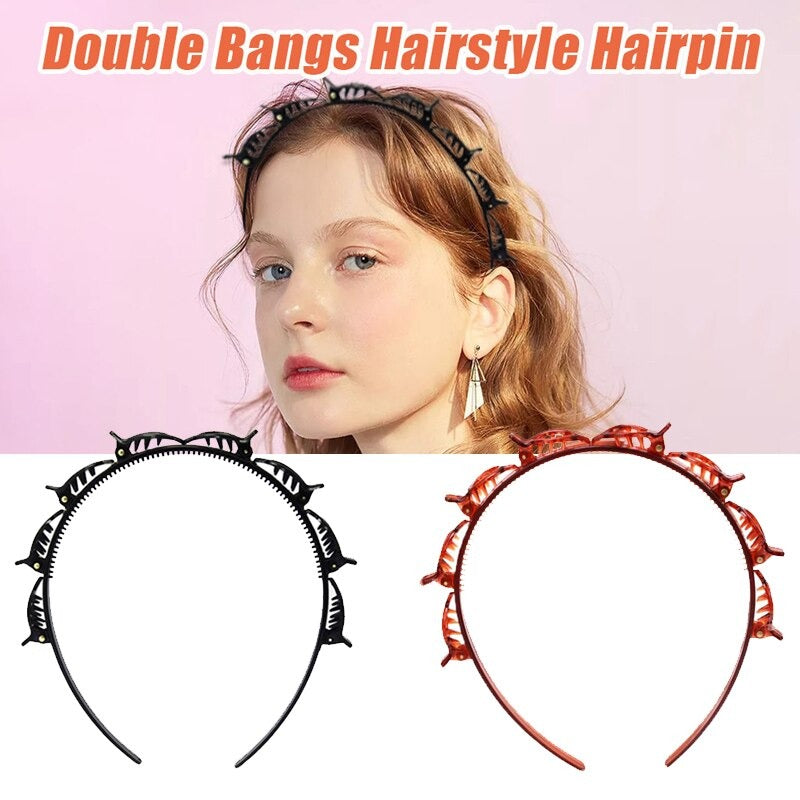 DOUBLE BANGS HAIRSTYLE HAIRPIN