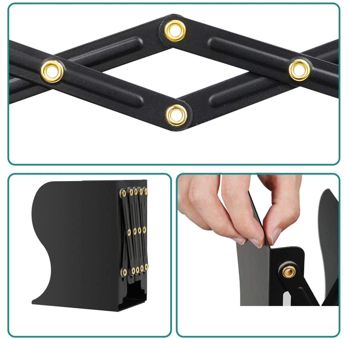 RETRACTABLE BOOK STAND